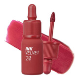 Peripera Ink Velvet Tint Color 20 Classy Plum Rose