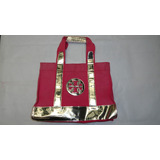 Gcci Bolsa Tory Burch Seminueva Lona Charol Plata Kors Fndi