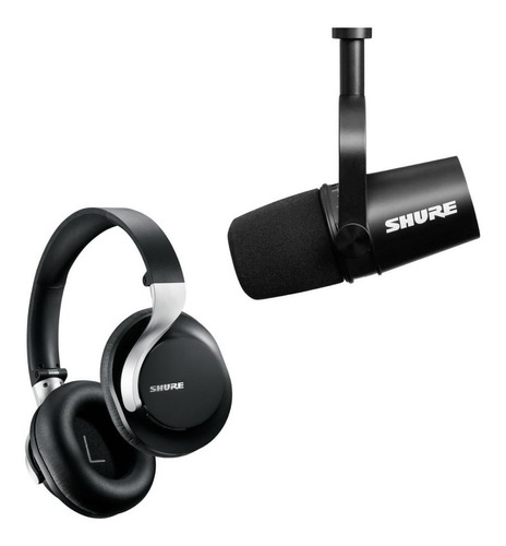 Kit De Grabación Shure Mv7 + Aonic 40 Profesional Podcast