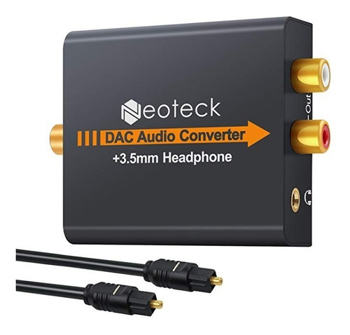 Neoteck Dac De Digital A Analógico Convertidor De Audio Coax