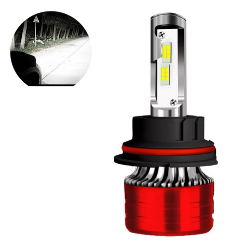 Foco Led Faro Auto Moto Csp H4 H7 Luz Blanca Potente 1pz