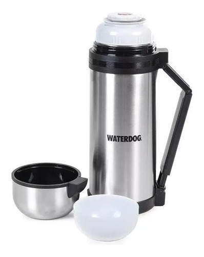 Termo Waterdog Acero Inoxidable 1500 Cc Manija Y Taza 1,5lts