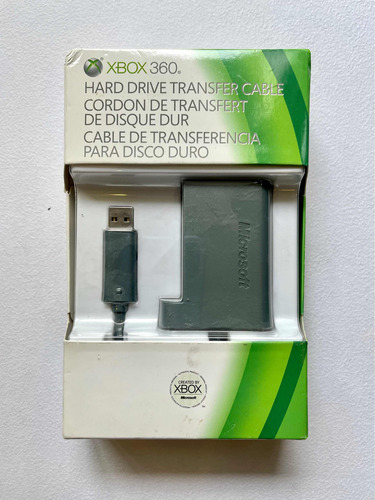 Cable De Transferencia O/disco Duro Xbox 360 En Caja Cerrada