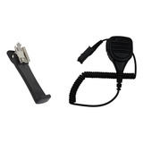 Shoulder Remote Speaker Mic Para Radio Xir P6600 Con