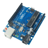 Placa Uno R3 Atmega328 Dip (compativel Arduino) + Cabo Usb 