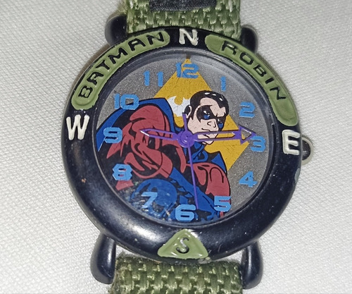 Antiguo Reloj Batman Y Robin Año 1997 Coleccion