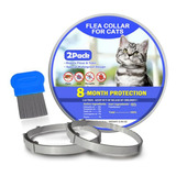 Collar Antipulgas Y Garrapatas Para Gatos, 8 Meses De Protec