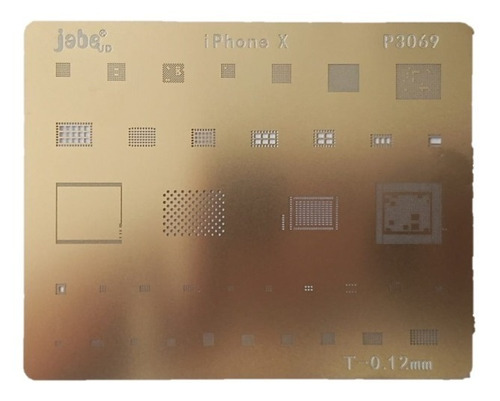 Stencil Celular iPhone X Reballing