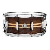 Gretsch Walnut W/ Maple Inlays 14x6,5 Redoblante S1-6514w-mi