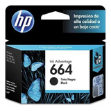 Cartucho Hp 664 Negro