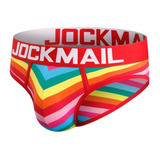 Brief Jockmail Multicolor- Ropa Interior Calzoncillos Sexy 