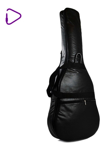 Funda Guitarra Criolla Clasica Acolchada Simil Cuero