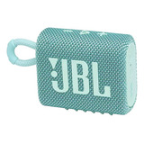 Bocina Jbl Go 3 Portátil Con Bluetooth Waterproof Teal 