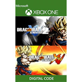 Xbox One - Dragon Ball Xenoverse 1 Y 2 - Código Original