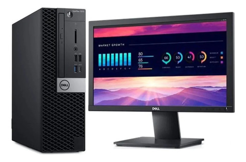 Dell Optiplex 5070 I7 Oct. 32gb Ssd 1tb M2 Tvideo 4gb Mon 24