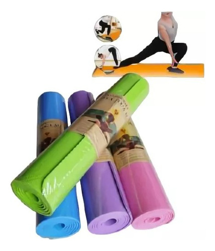 Tapete Colchoneta Deporte 0.7 Cm 61 X 183cm Yoga Pilates