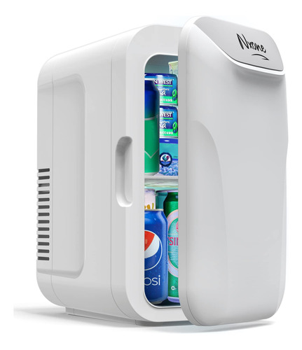 Nxone Mini Refrigerador Blanco Refrigerador Pequeño De 8