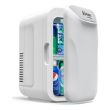 Nxone Mini Refrigerador Blanco Refrigerador Pequeño De 8