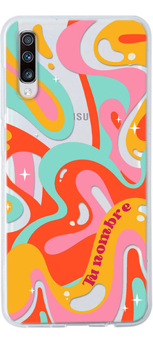 Funda Para Galaxy Para Mujer Curvas Groovy Con Tu Nombre