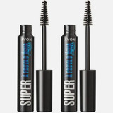 Avon Mascara Cílios Super À Prova D' Água 8ml Kit 2 Unidades