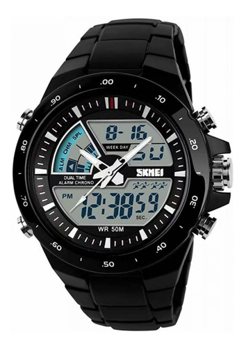 Reloj Skmei 1016bk Negro Hombre