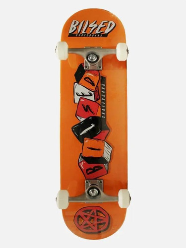 Skate Complete Craps Unisex Naranja Bilsed