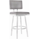 Armen Living Barstool, Gris Vintage 26  Altura Del Mostrador