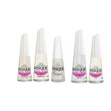 Coleção 5 Esmaltes Risque Rendas Do Brasil 8ml Cada