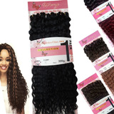 Cabelo Orgânico Cacheado Crochet Braids 300gr 