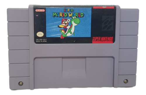 Super Mario World S-nes Original Para Super Nintendo 