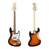 Bajo Electrico Fender Squier Affinity Series Jazz Bass Cantidad De Cuerdas 4 Color Sunburst Orientación De La Mano Diestro