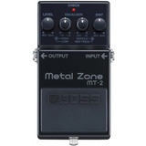 Pedal Boss Guitarra Metal Zone 30th Ediçao Limitada Mt-2-3a