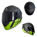 Casco Para Moto Mt Helmets Ff105b Stinger Galant E3 Amarillo Color Amarillo Tamaño Del Casco Xl(61-62cm