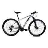 Bicicleta Aro 29 Rino Everest Disco 21v Cambios Index Cor Branco Tamanho Do Quadro 19