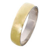 Argolla Anillo Compromiso Matrimonio Plata 925 Con Oro 18k