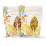 Kit Snack Chips Banana Salgada + Chips Maça 500g Cada