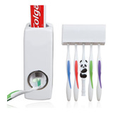 Dispenser Automatic Dental Dentifric + Porta Cepillos 2 En 1