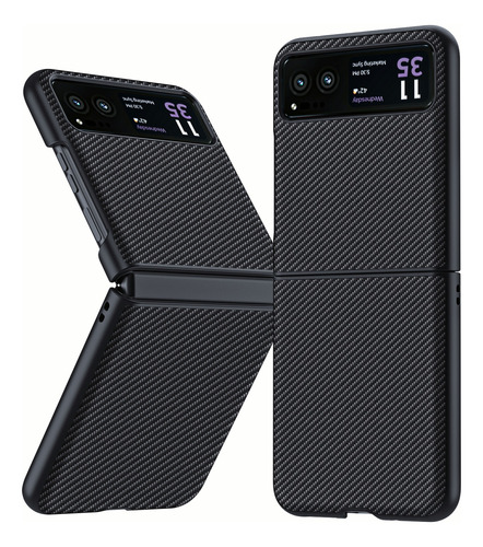 Funda Cuero Pu Case Ultradelgado Para Motorola Razr40 Normal