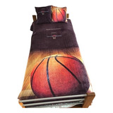 Basket Deporte Pelota - Combo Manta + 2 Fundas Almohadón