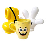 Taza Bob Esponja C/cucharita De Regalo (no Incluye Plato) 