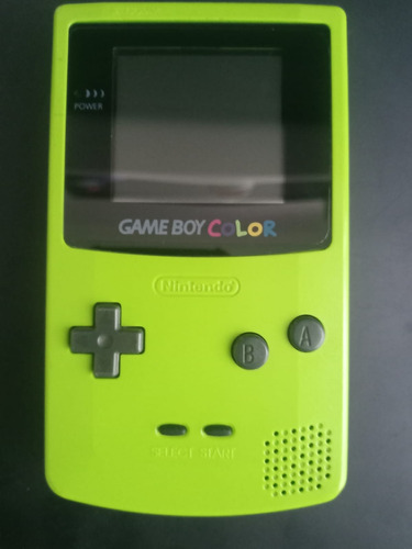 Game Boy Color Color Kiwi Verde Con Everdrive Flashcart