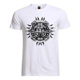 Remera Estampada Varios Diseños Mitologia Maya Piedra De Sol