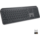 Teclado Inalámbrico Logitech, Retroiluminado, 104 Teclas