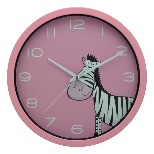 Reloj De Pared Para Niños Infantil Zebra