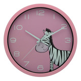 Reloj De Pared Para Niños Infantil Zebra