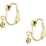 12 Piezas Convertidor De Aretes Con Clip Clip Para Aretes Or