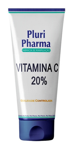 Vitamina C 20% Potente Antioxidante 60 Gramas