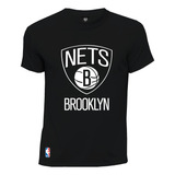 Camiseta Fanatico Basketball Nba Brooklyn Nets