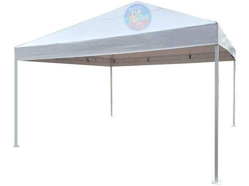 Carpa 4x4 Para Eventos Tipo Kiosko Lona Pvc 100% Impermeable