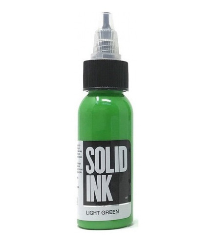 Light Green 1 Oz - Tinta Para Tatuar Solid Ink